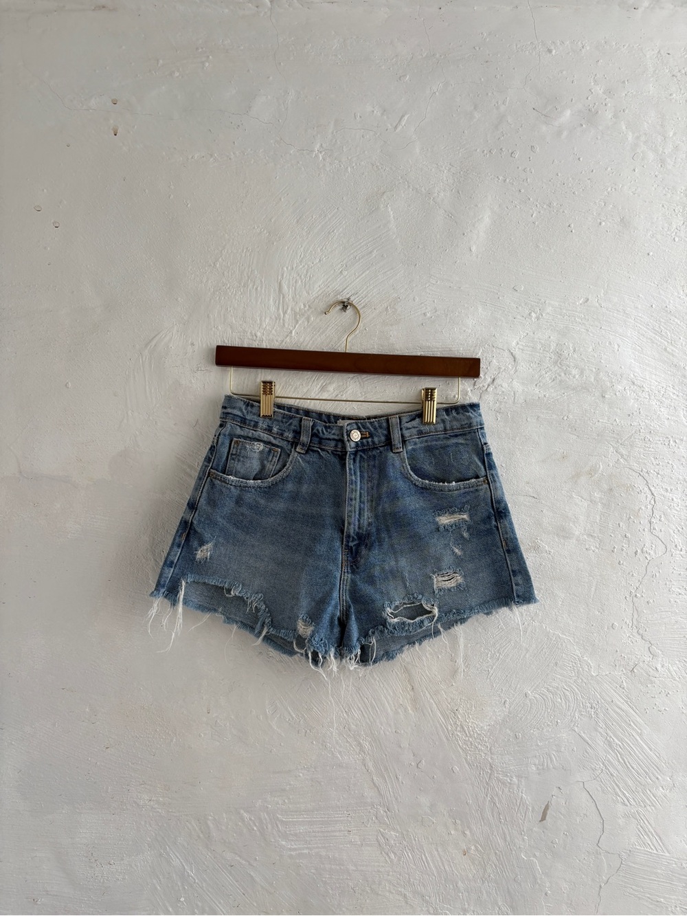 Zara TRF high rise festival shorts